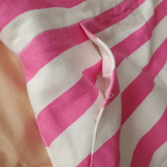 COPY - NWOT Kate Spade Betsy Pink White Striped Cocktail Dress Above Knee Strap… - Picture 10 of 11